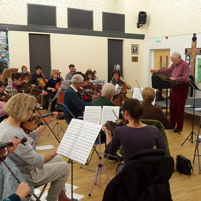 Rehearsals at The Primary School