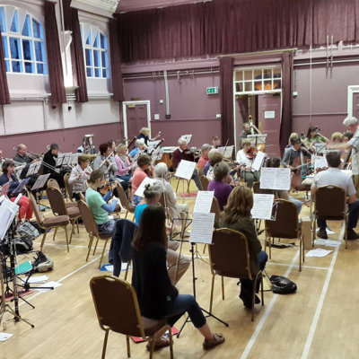 Rehearsals at The Queen Victoria Hall 2015